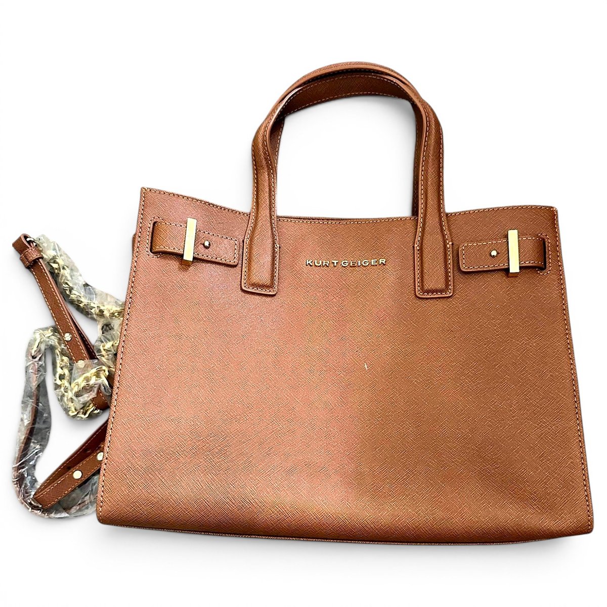 Vegan leather tote