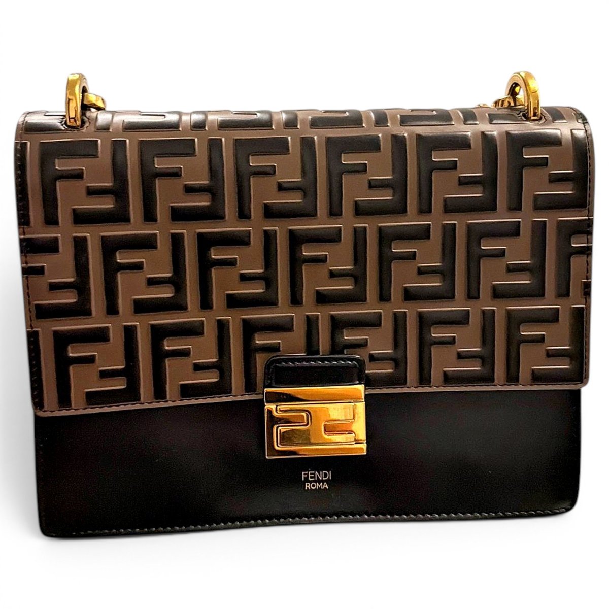Kan I leather handbag