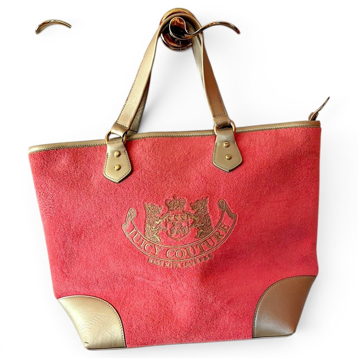 Leather travel bag