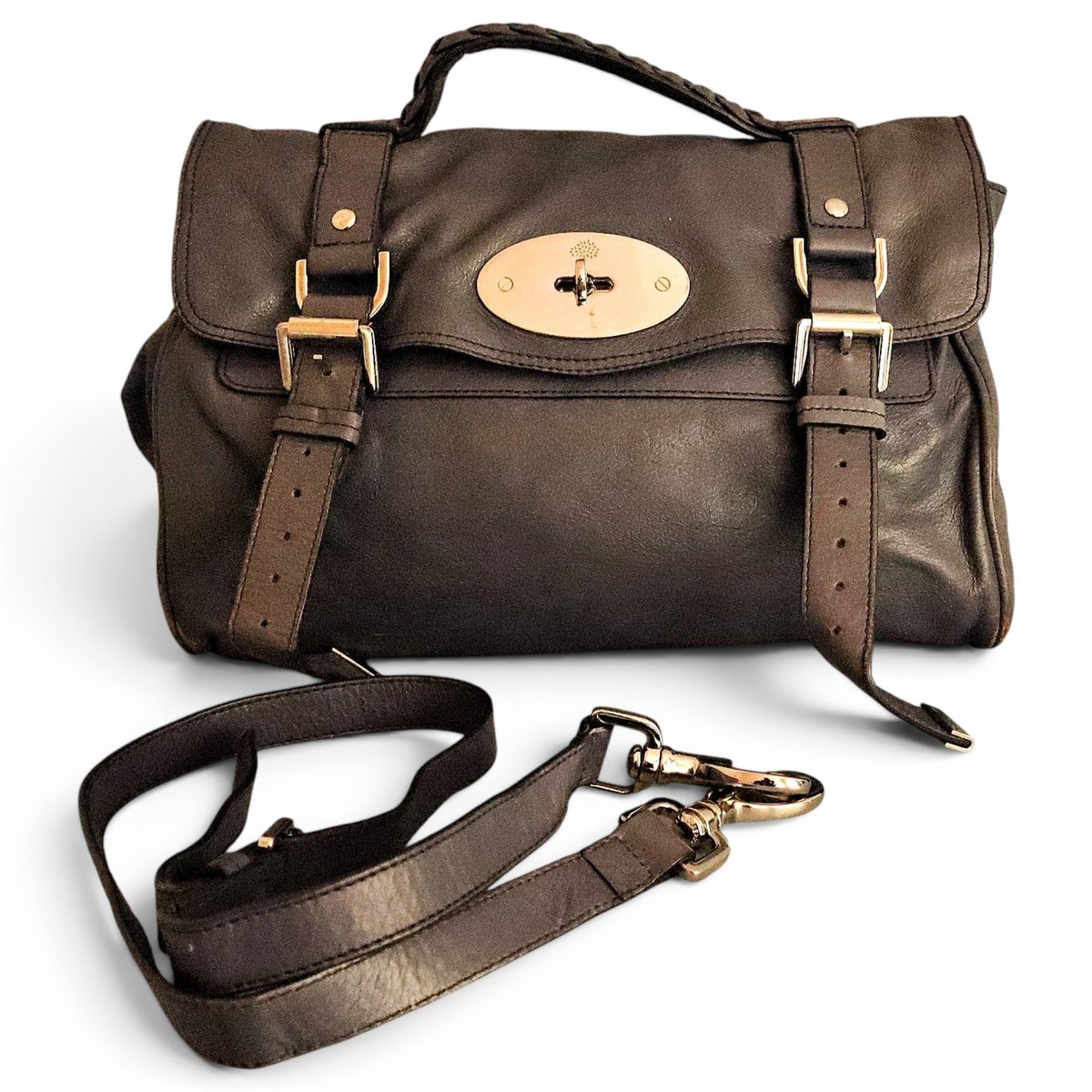 Alexa leather handbag