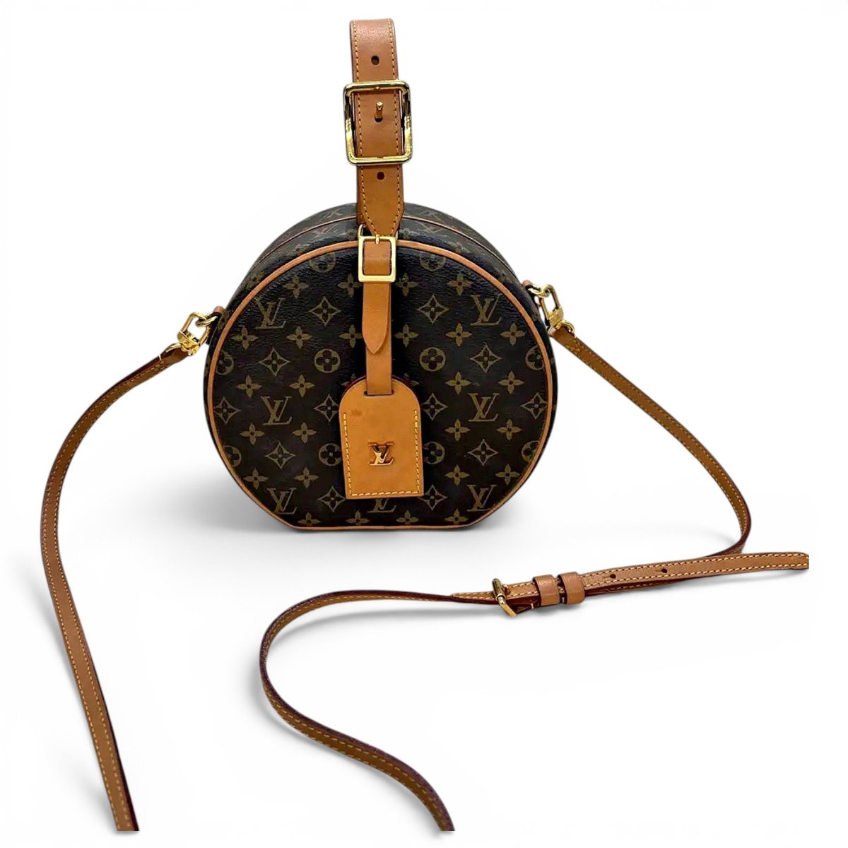 Petite Boîte Chapeau leather crossbody bag
