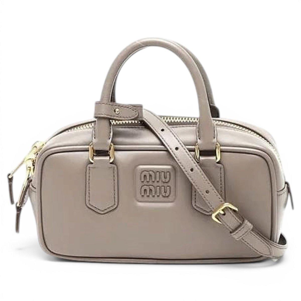 Arcadie leather handbag