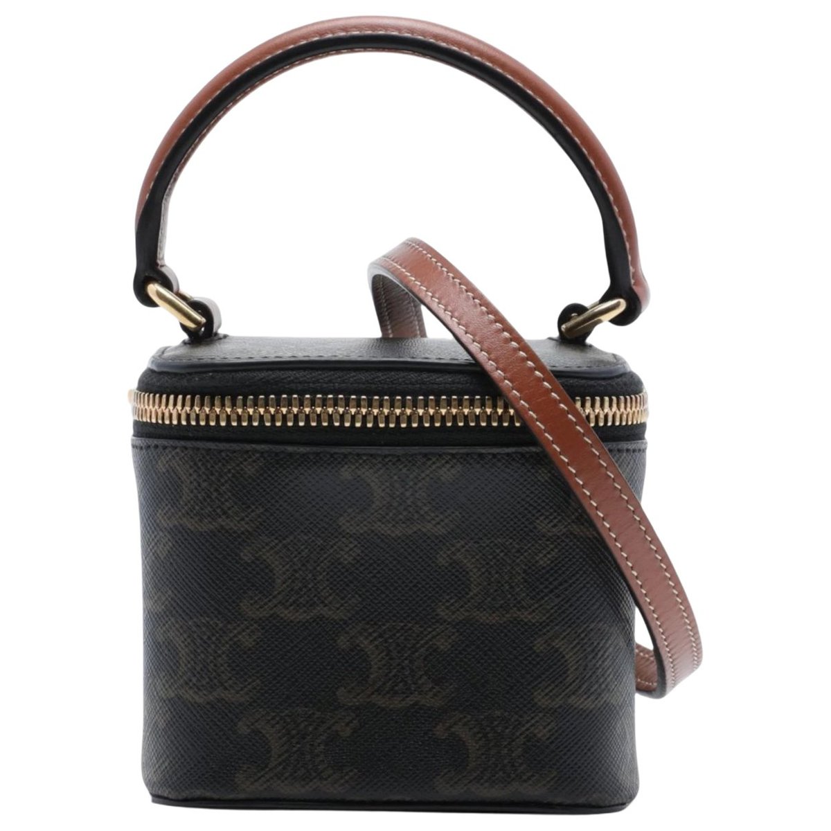 Triomphe cloth satchel