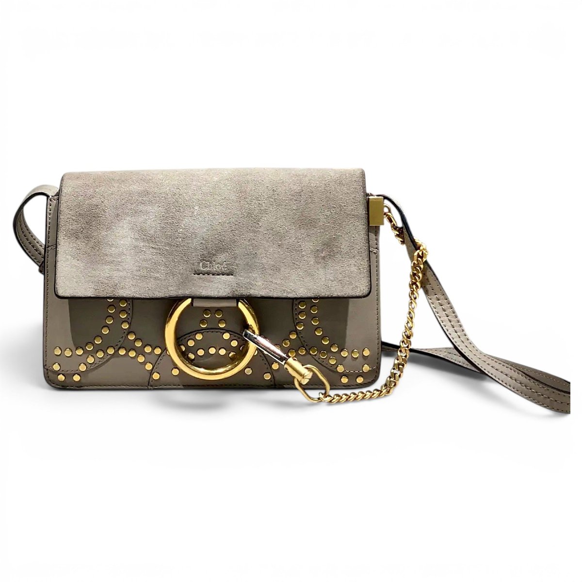 Faye leather crossbody bag