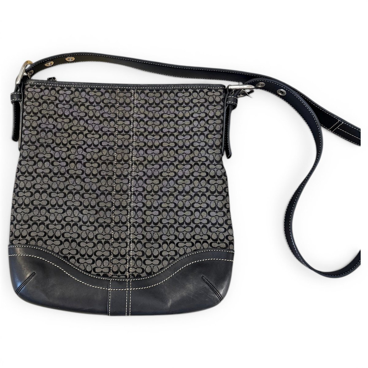 Signature Sufflette leather handbag