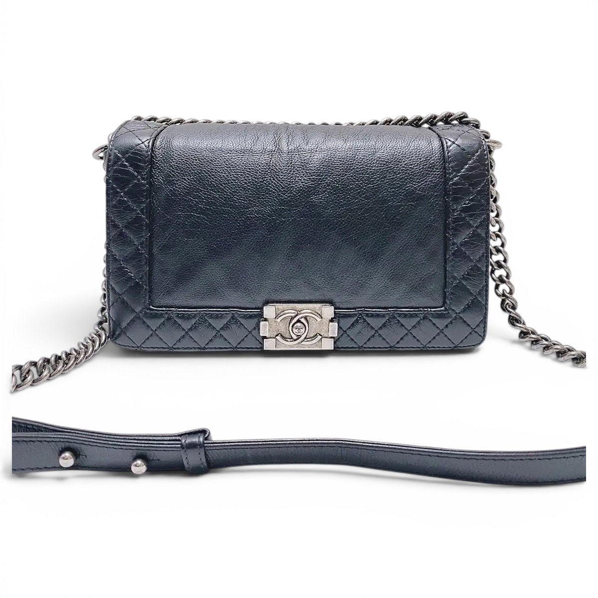 Boy leather handbag