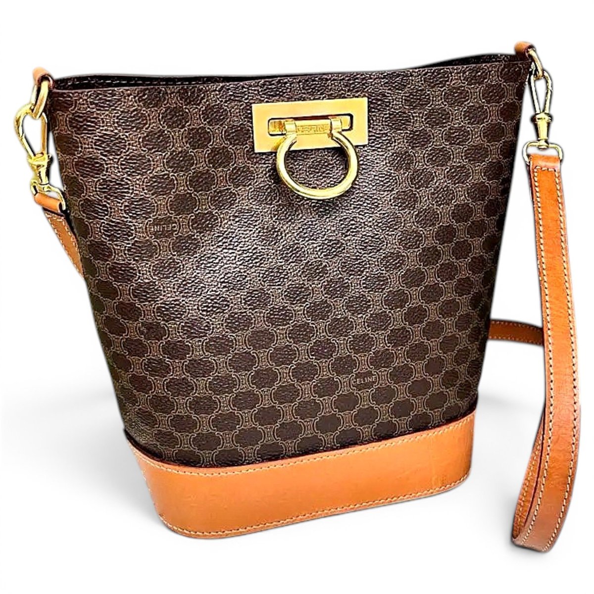 SAC SEAU vinyl handbag