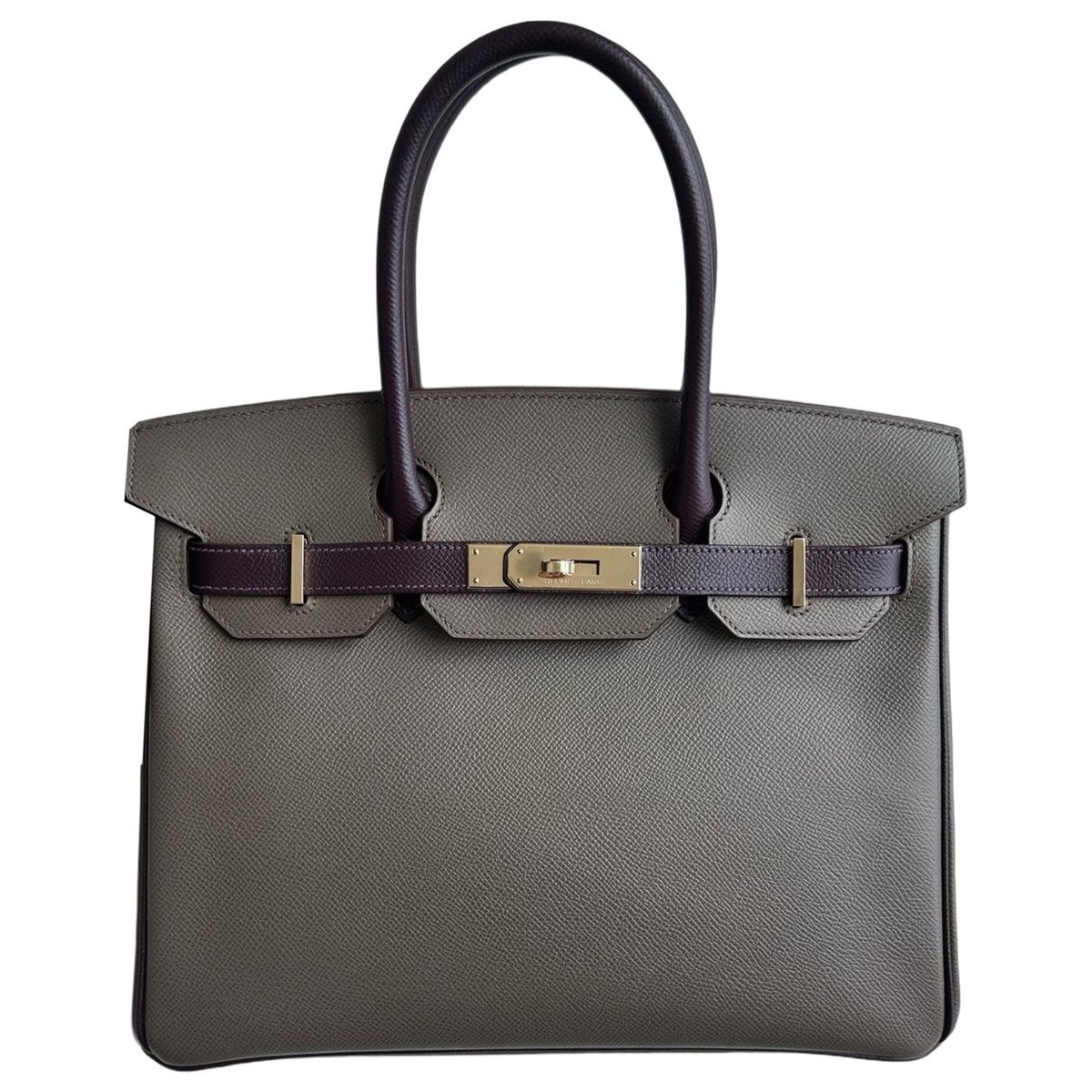Birkin 30 leather handbag
