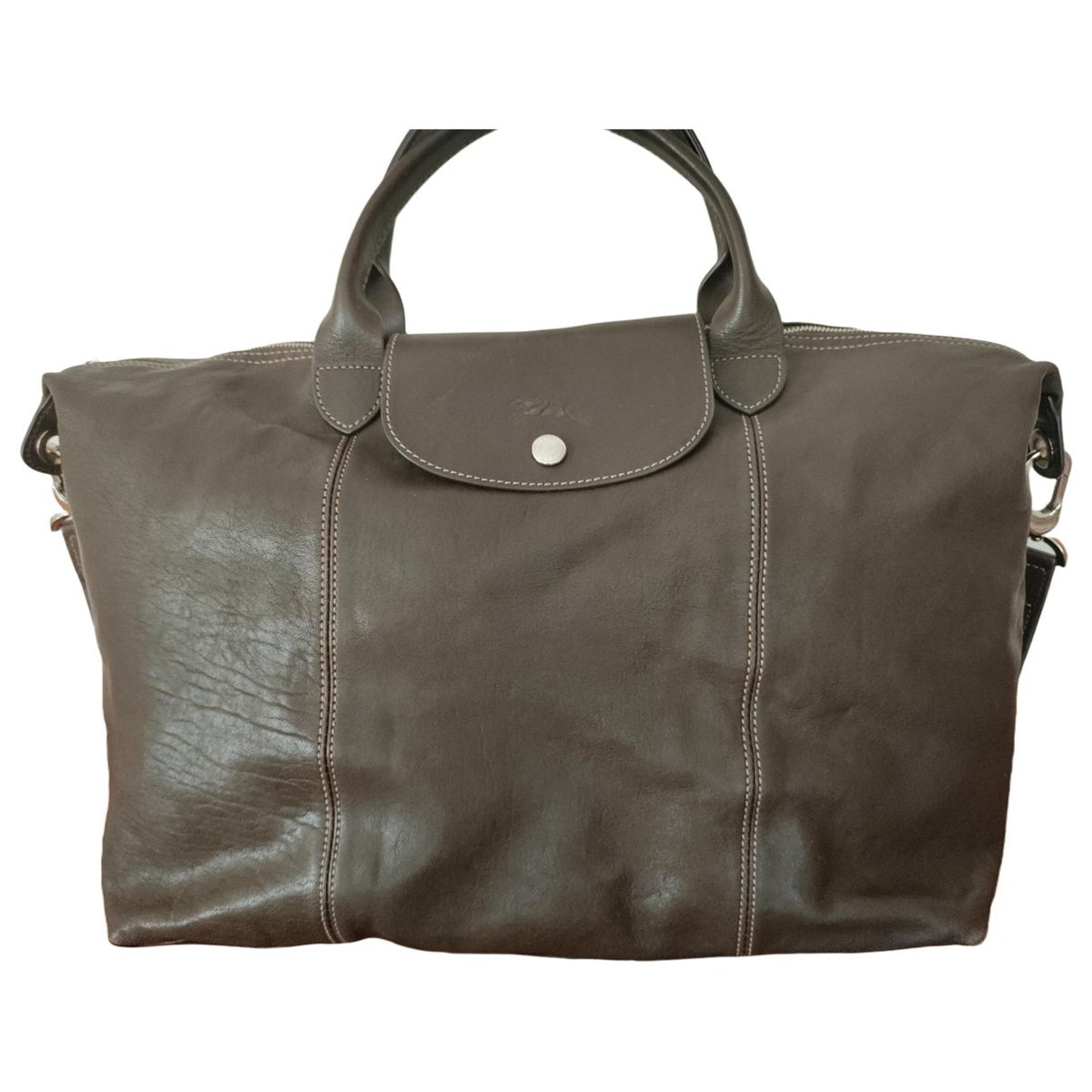 Pliage leather handbag