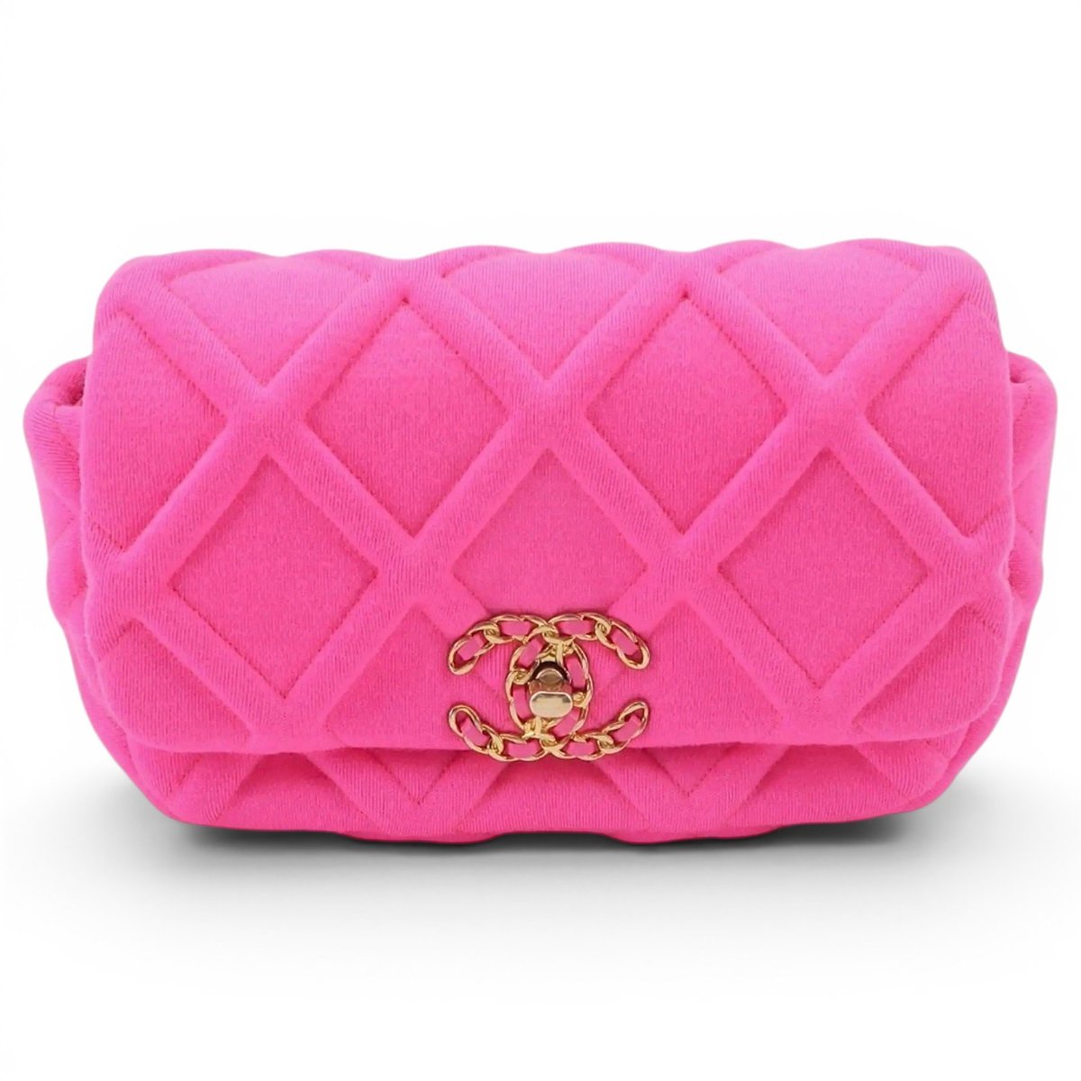 Chanel 19 velvet crossbody bag
