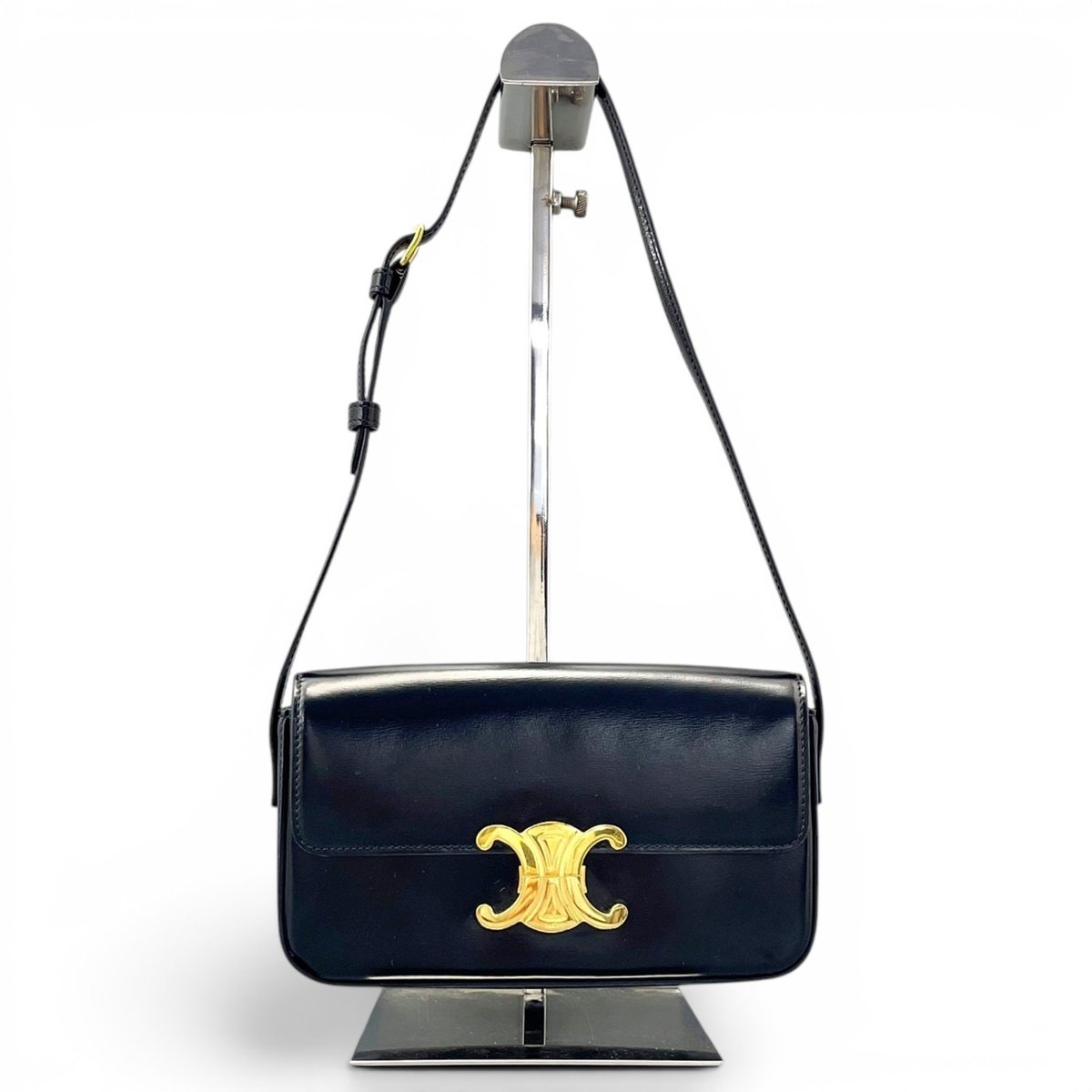 Triomphe Long leather handbag