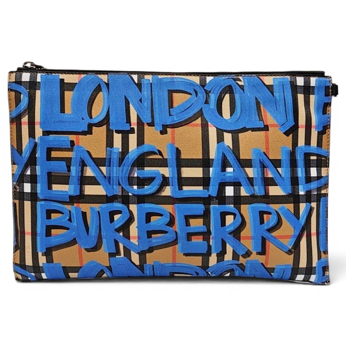 TB leather handbag