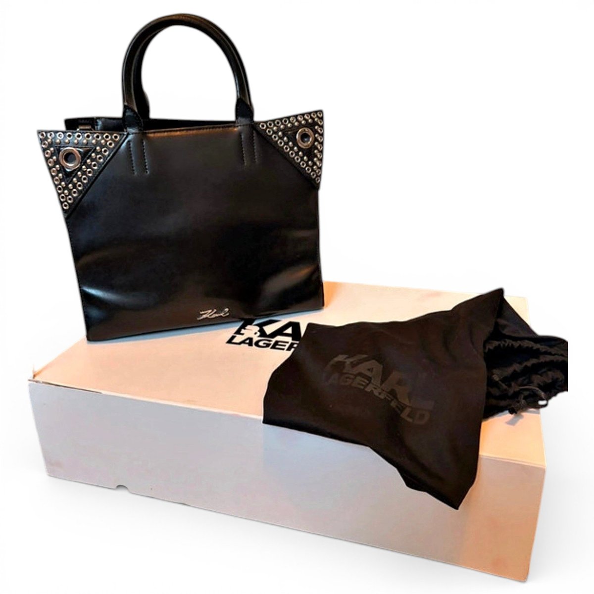 Leather handbag
