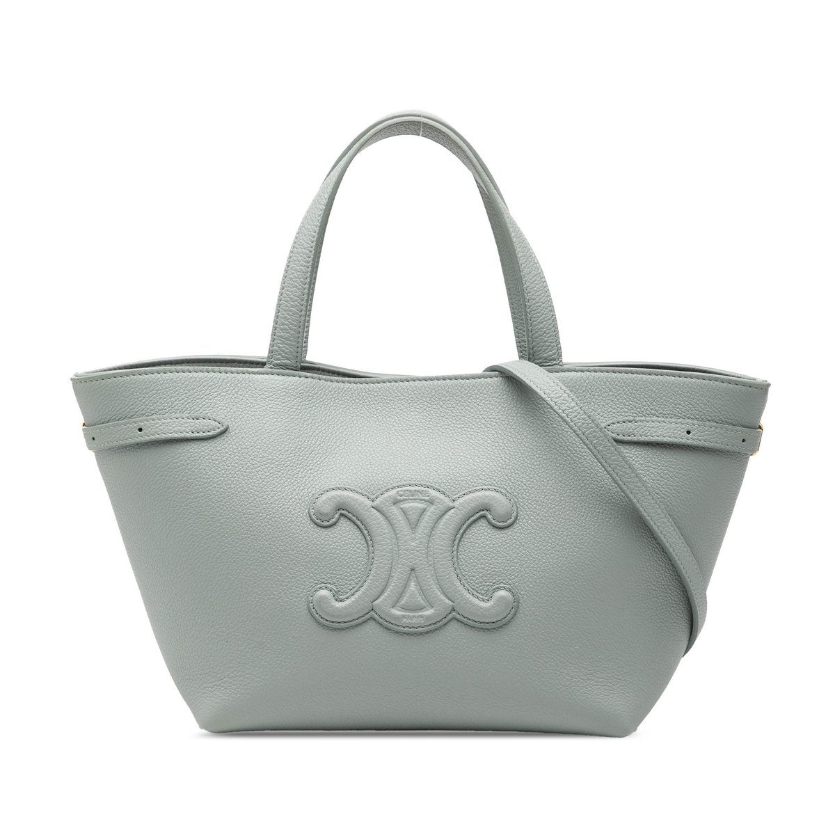 Triomphe leather handbag