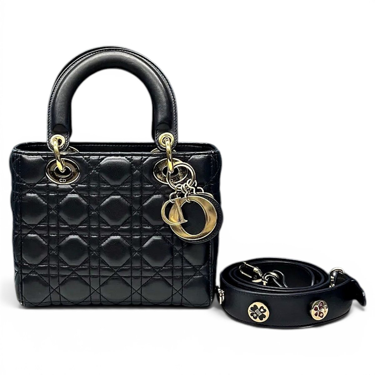 My Lady Dior leather crossbody bag