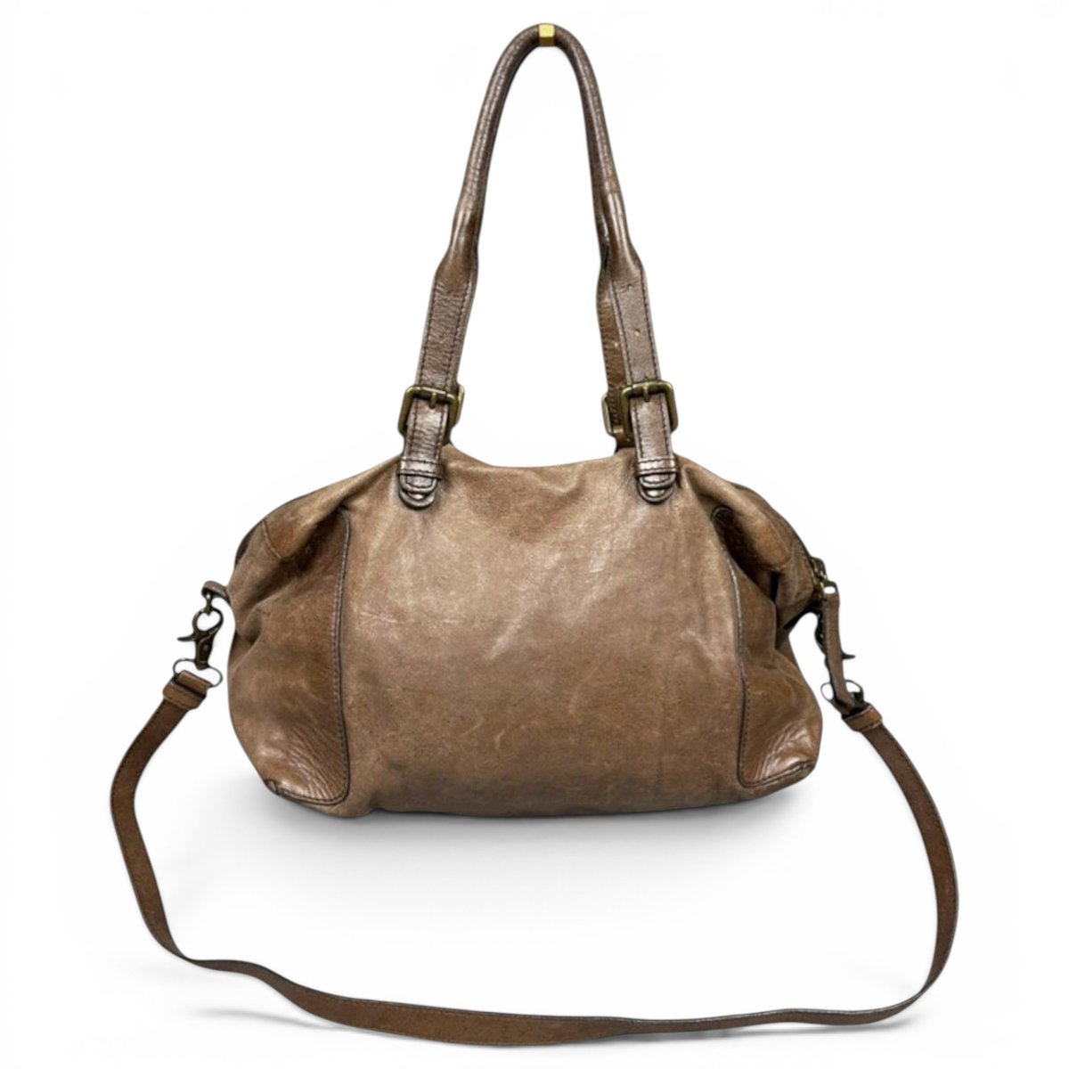 Leather handbag