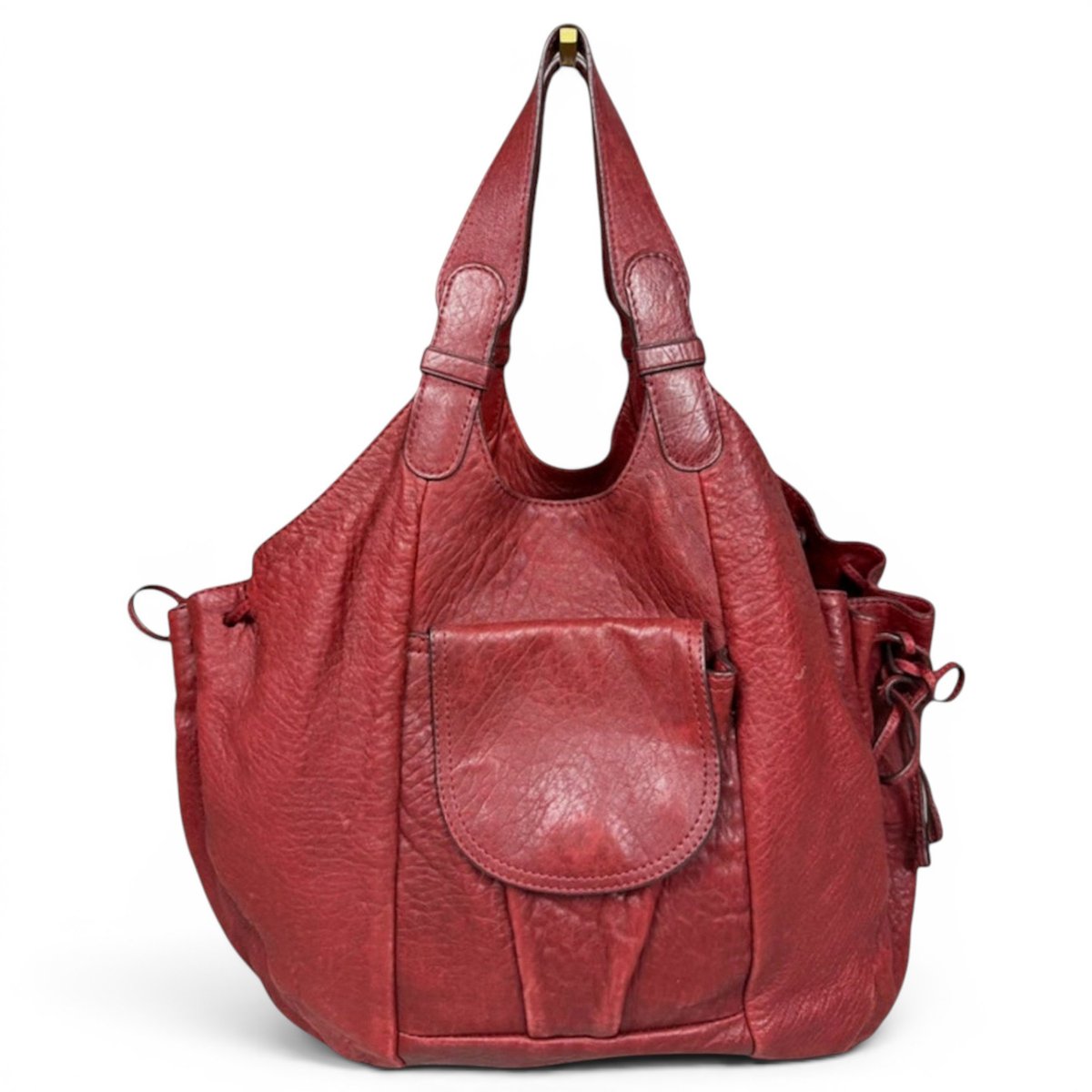 Leather handbag