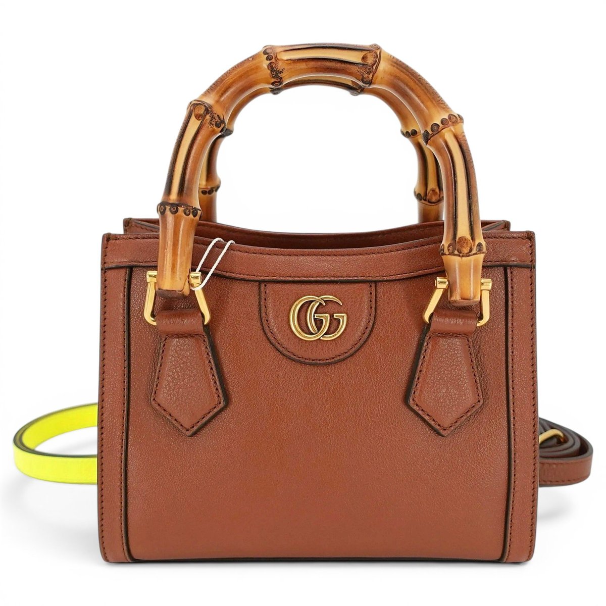 Diana Bamboo leather crossbody bag