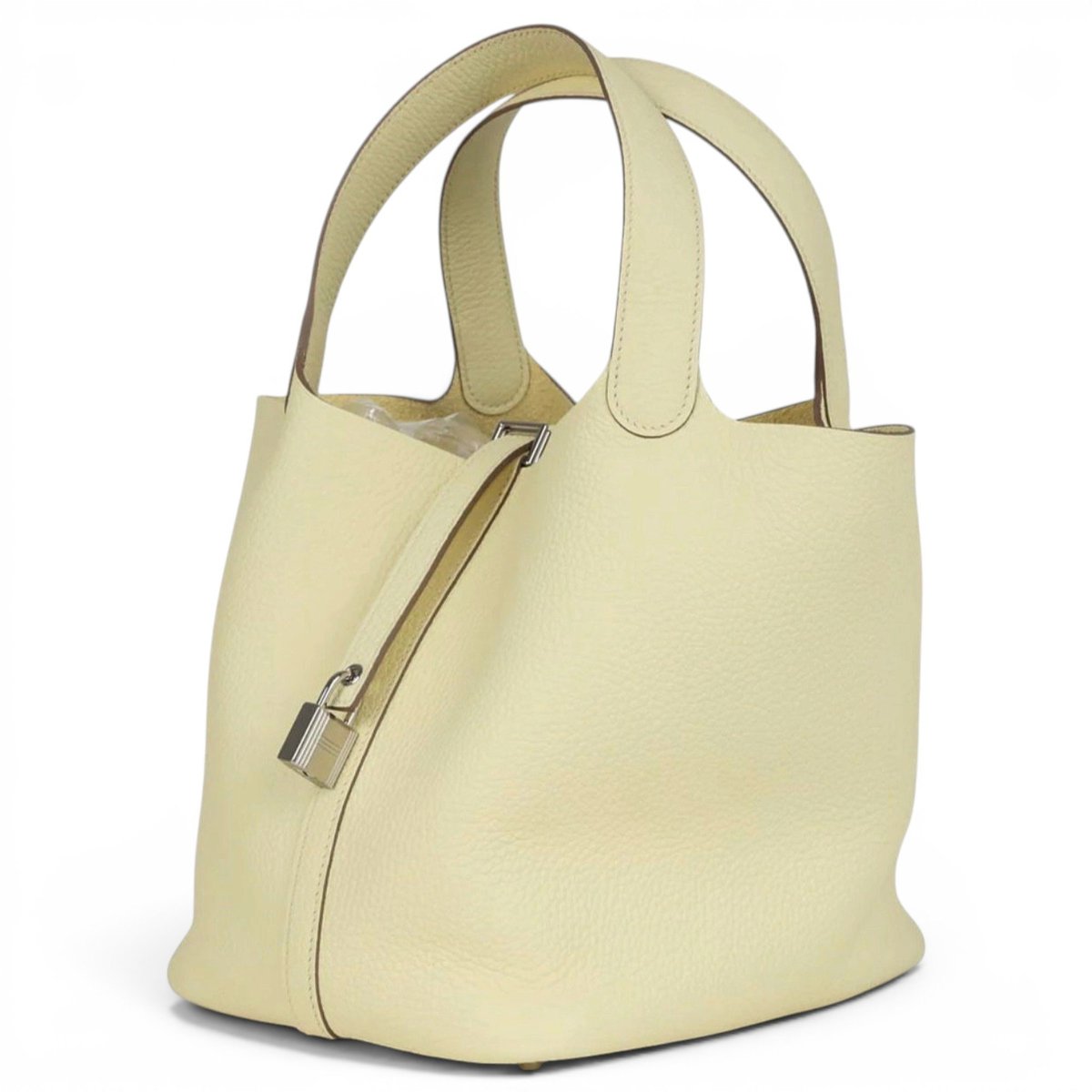 Picotin leather handbag