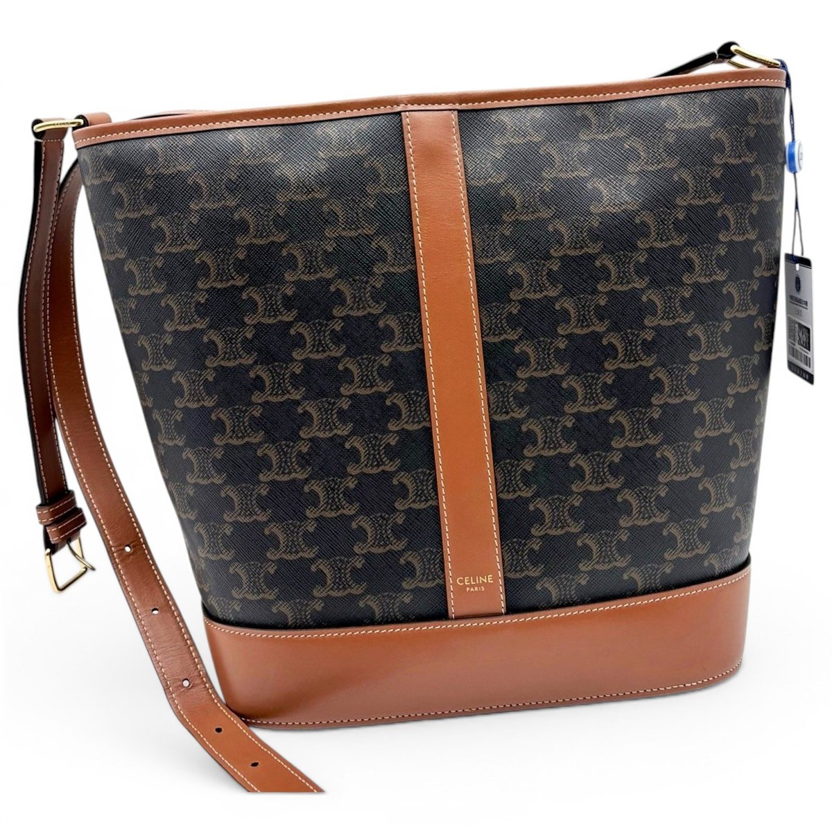 SAC SEAU leather handbag
