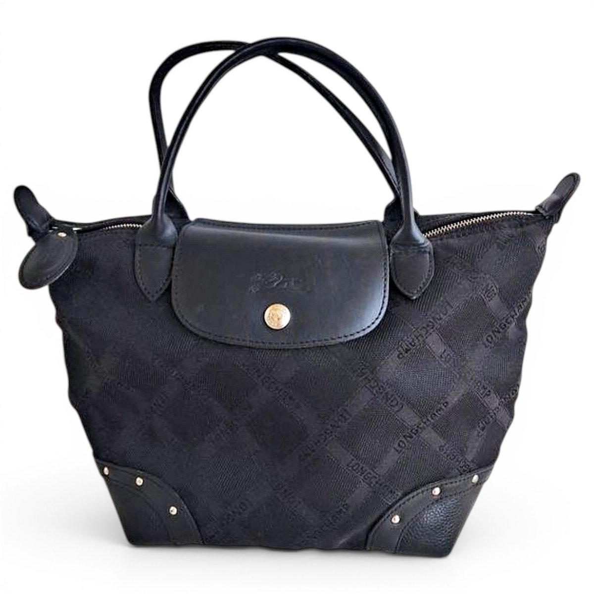 Pliage leather handbag