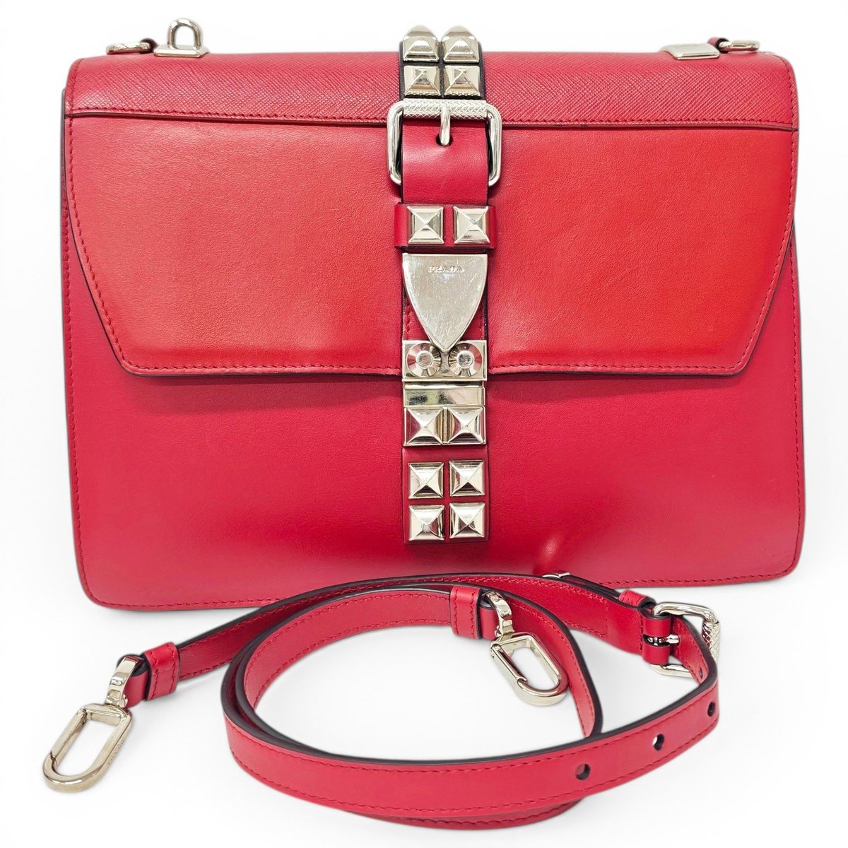 Leather crossbody bag
