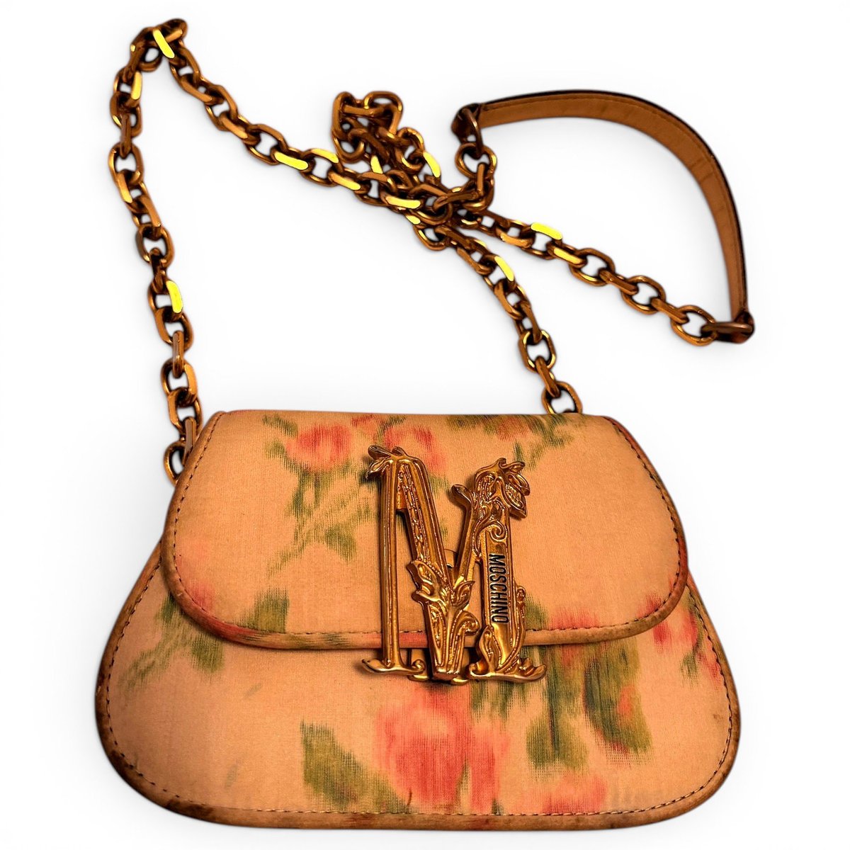 Silk crossbody bag