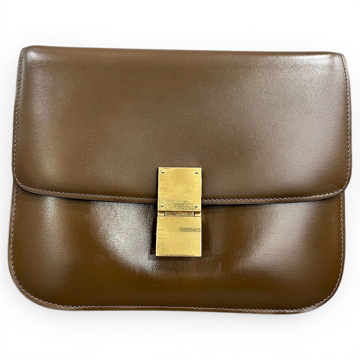 Classic leather handbag