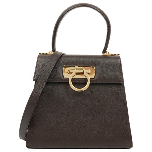 Iconic Top Handle leather handbag