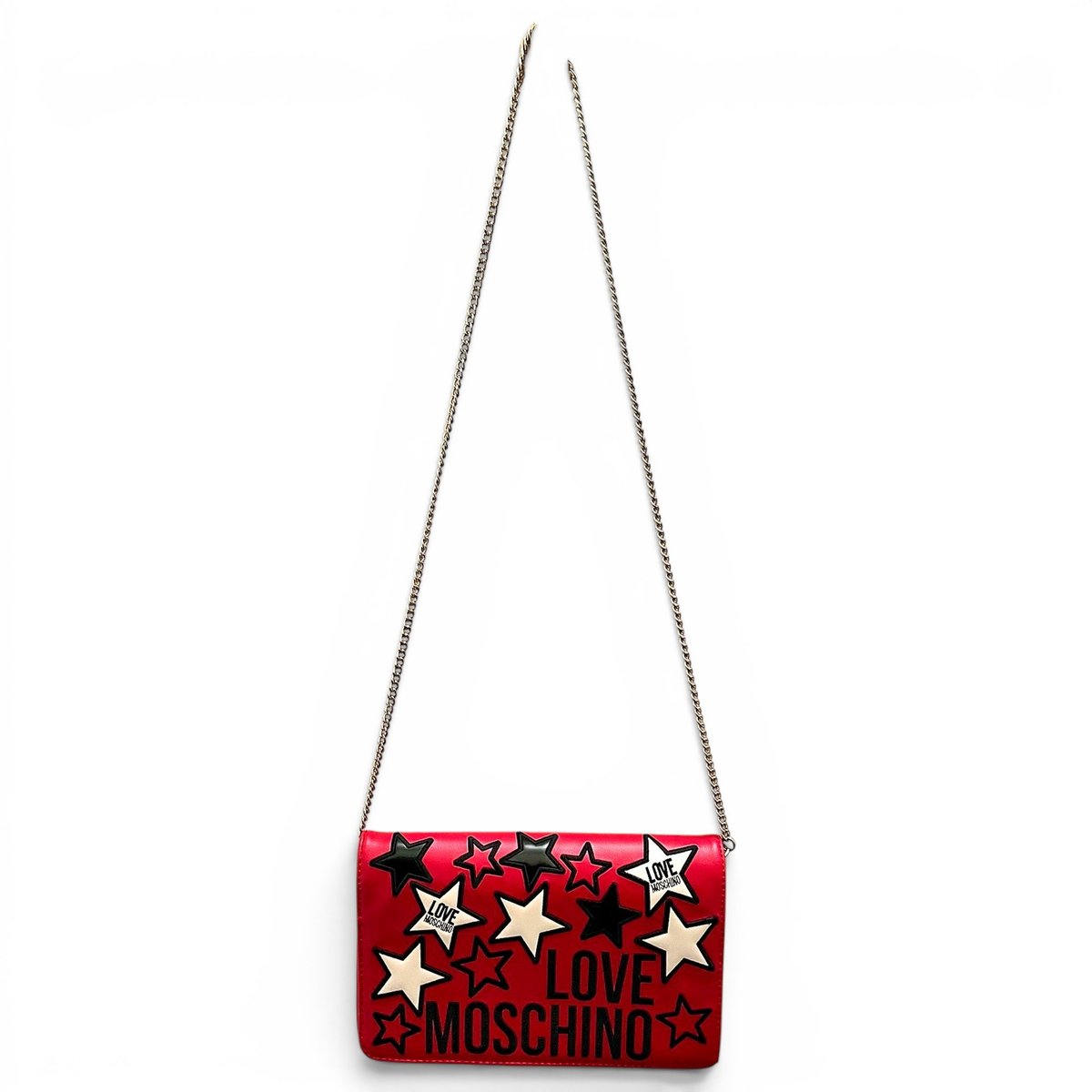 Vinyl clutch bag