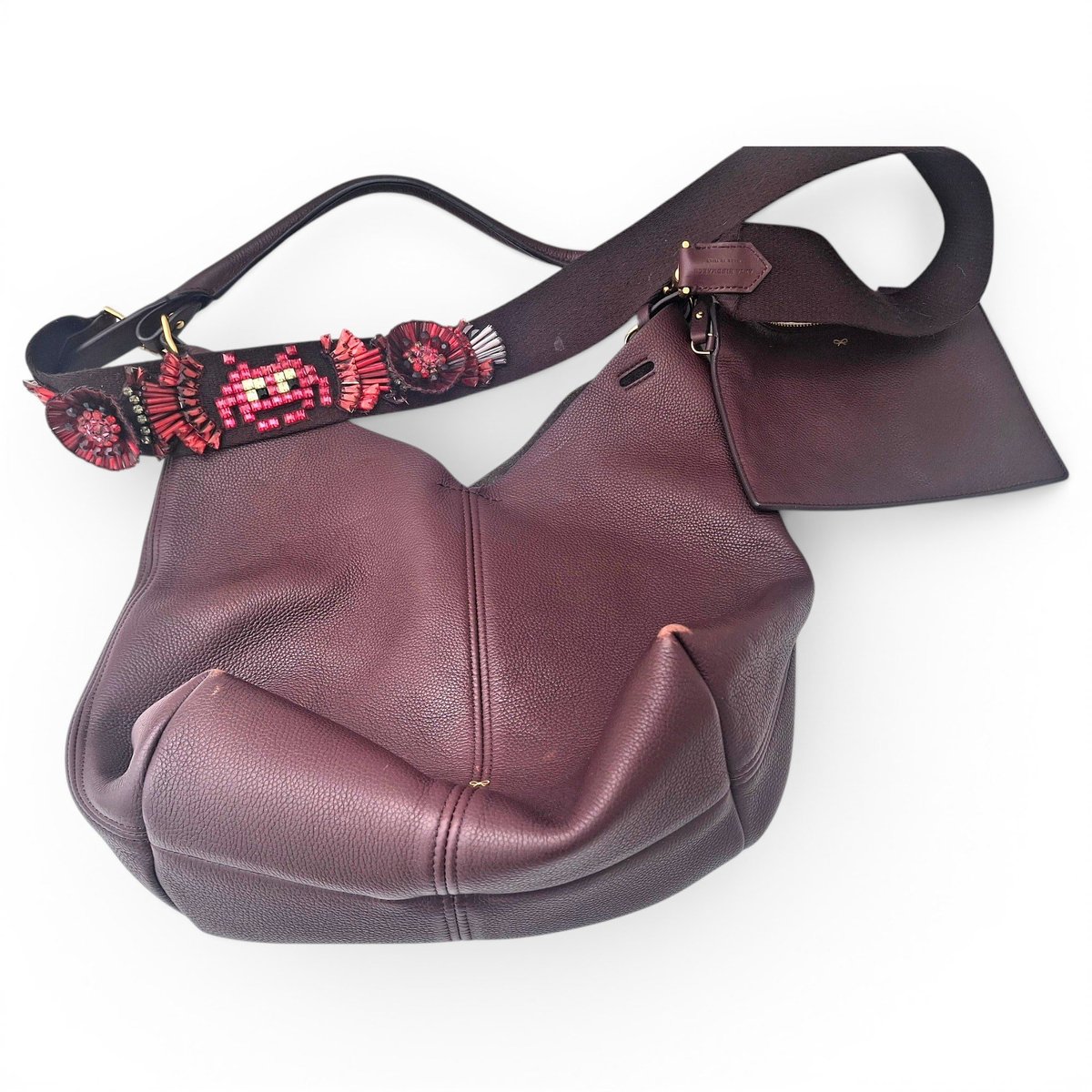 Leather handbag
