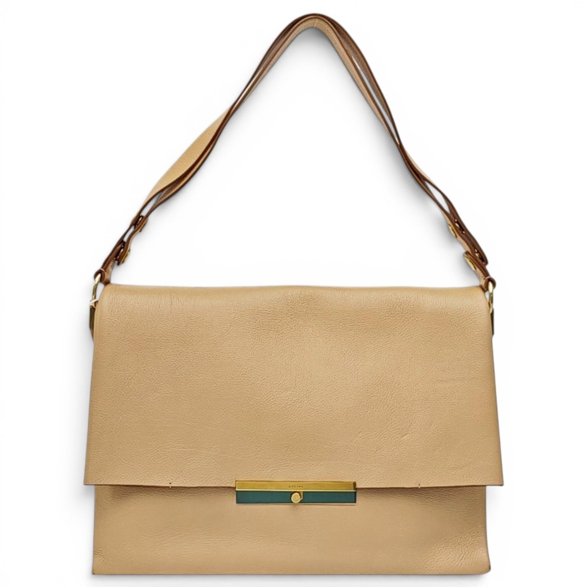 Blade leather handbag