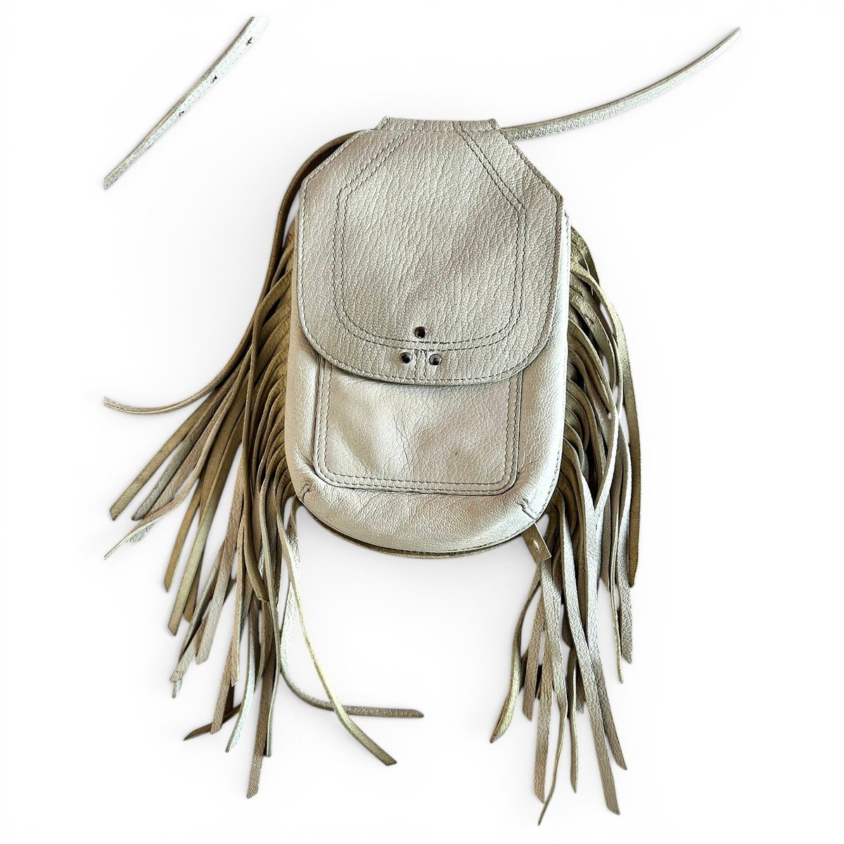 Leather crossbody bag
