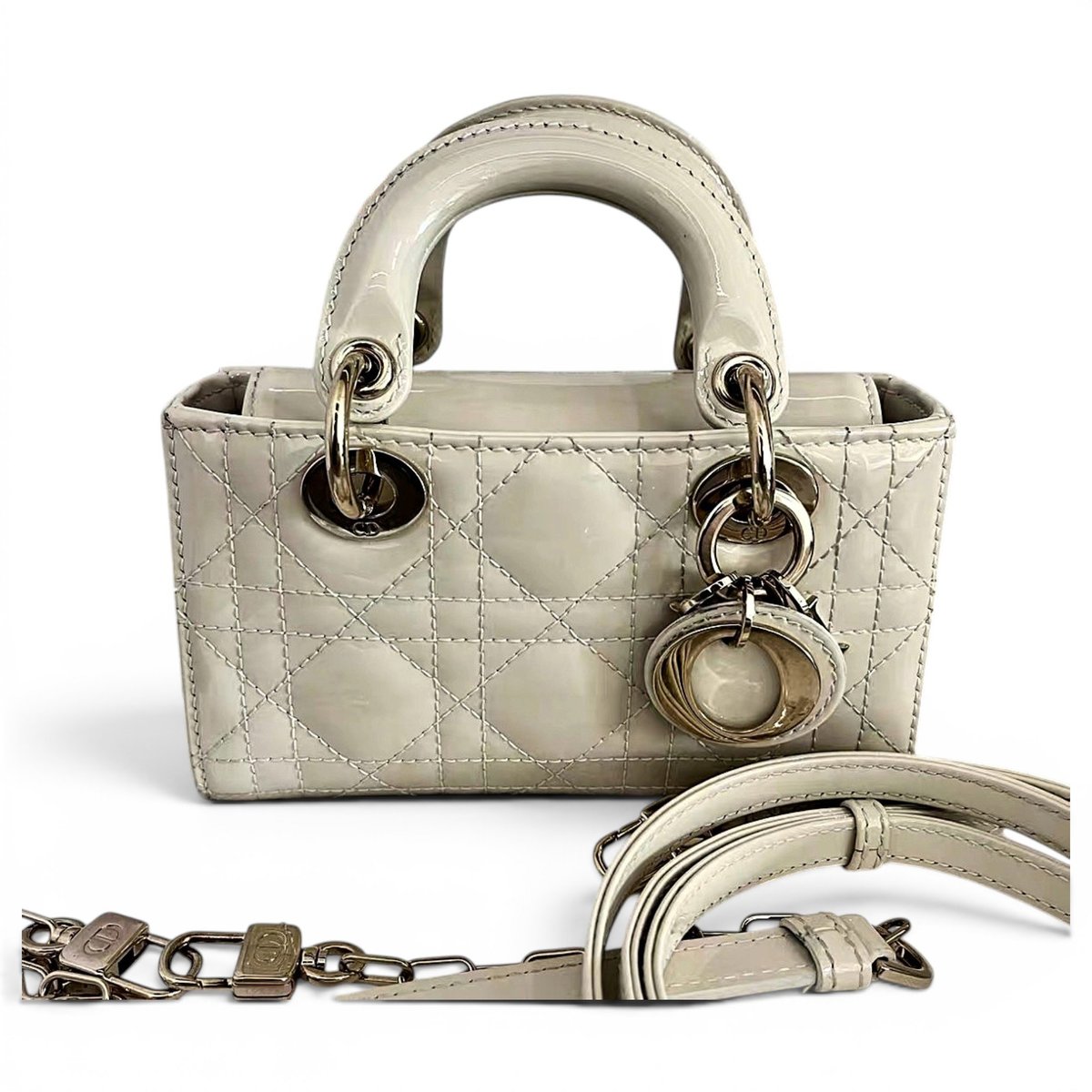 Lady D-Joy patent leather handbag