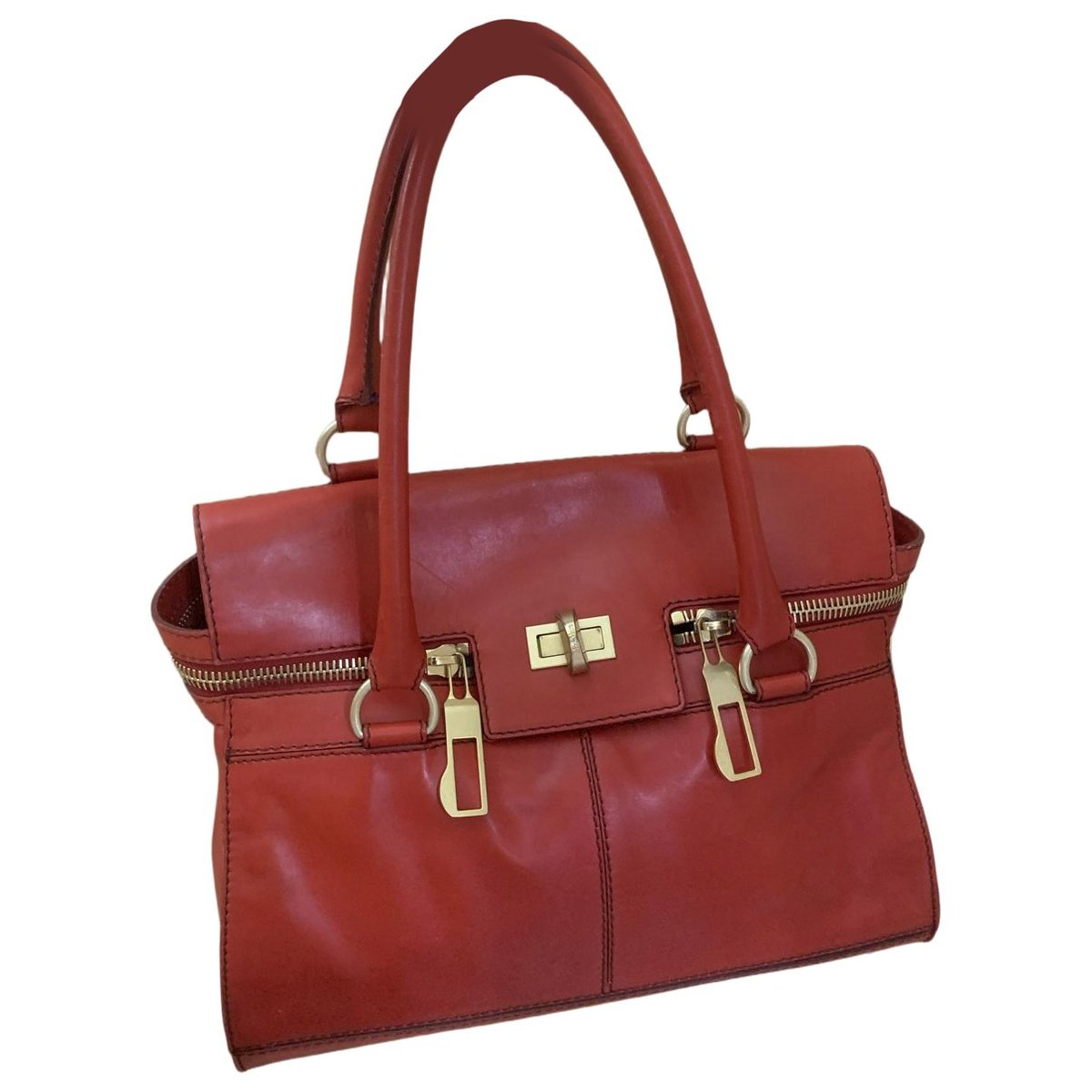 Anita leather handbag