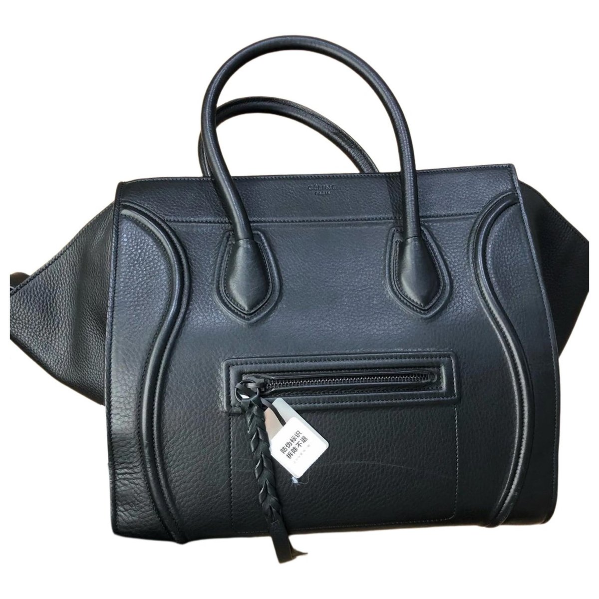 Luggage leather handbag