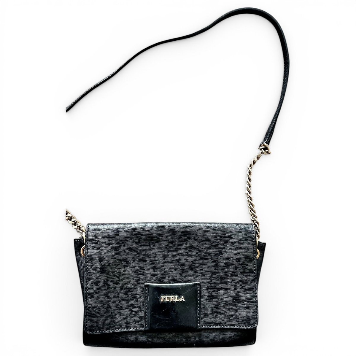 Leather crossbody bag