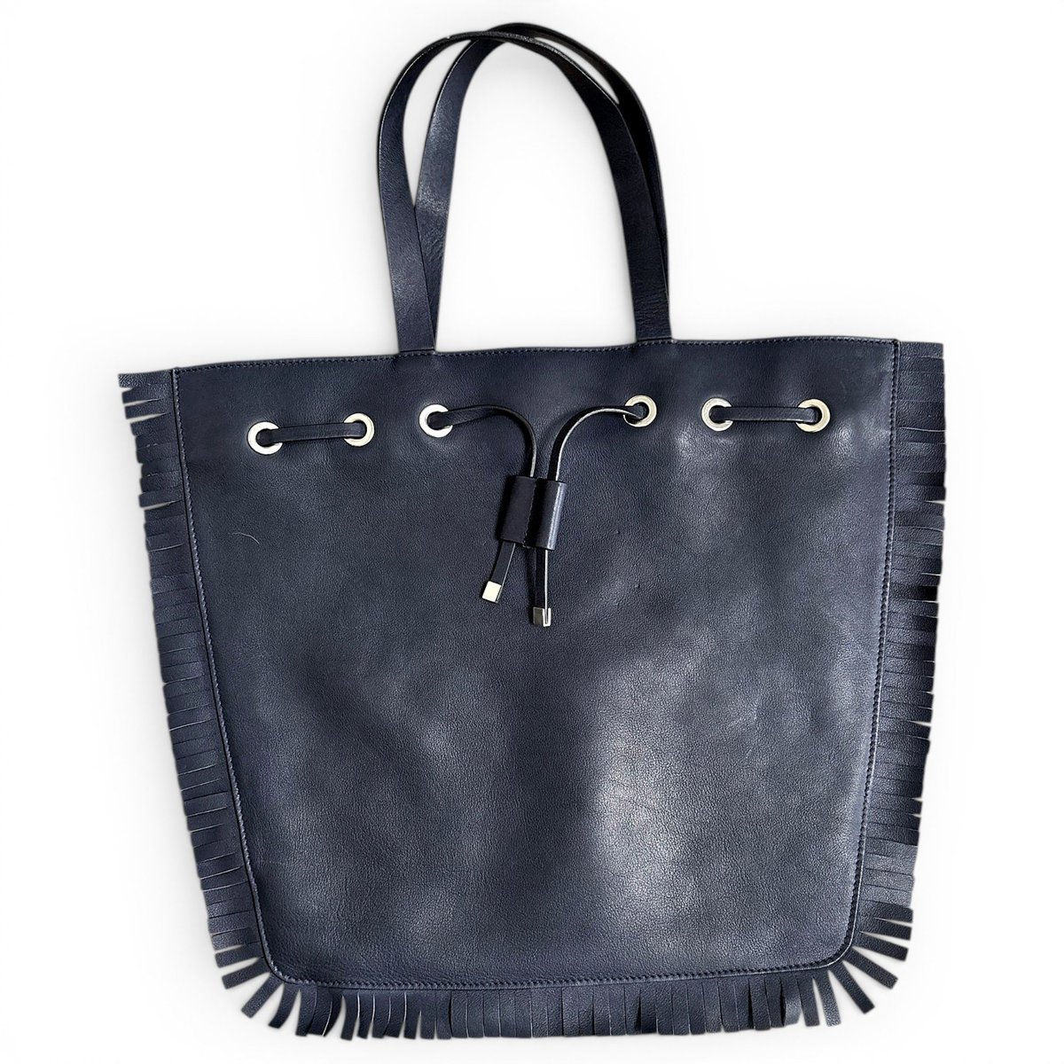 Leather tote