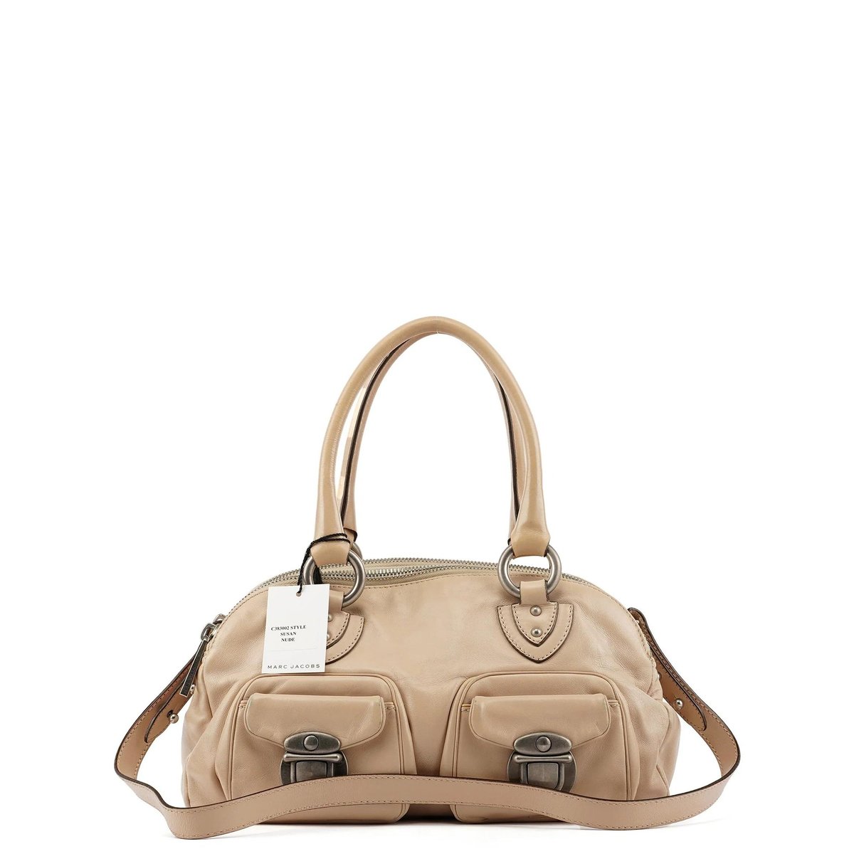 Stam leather bowling bag