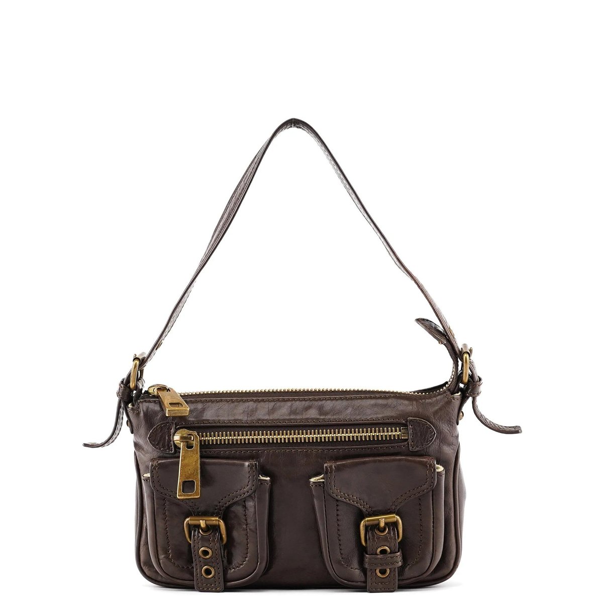 Stam leather handbag