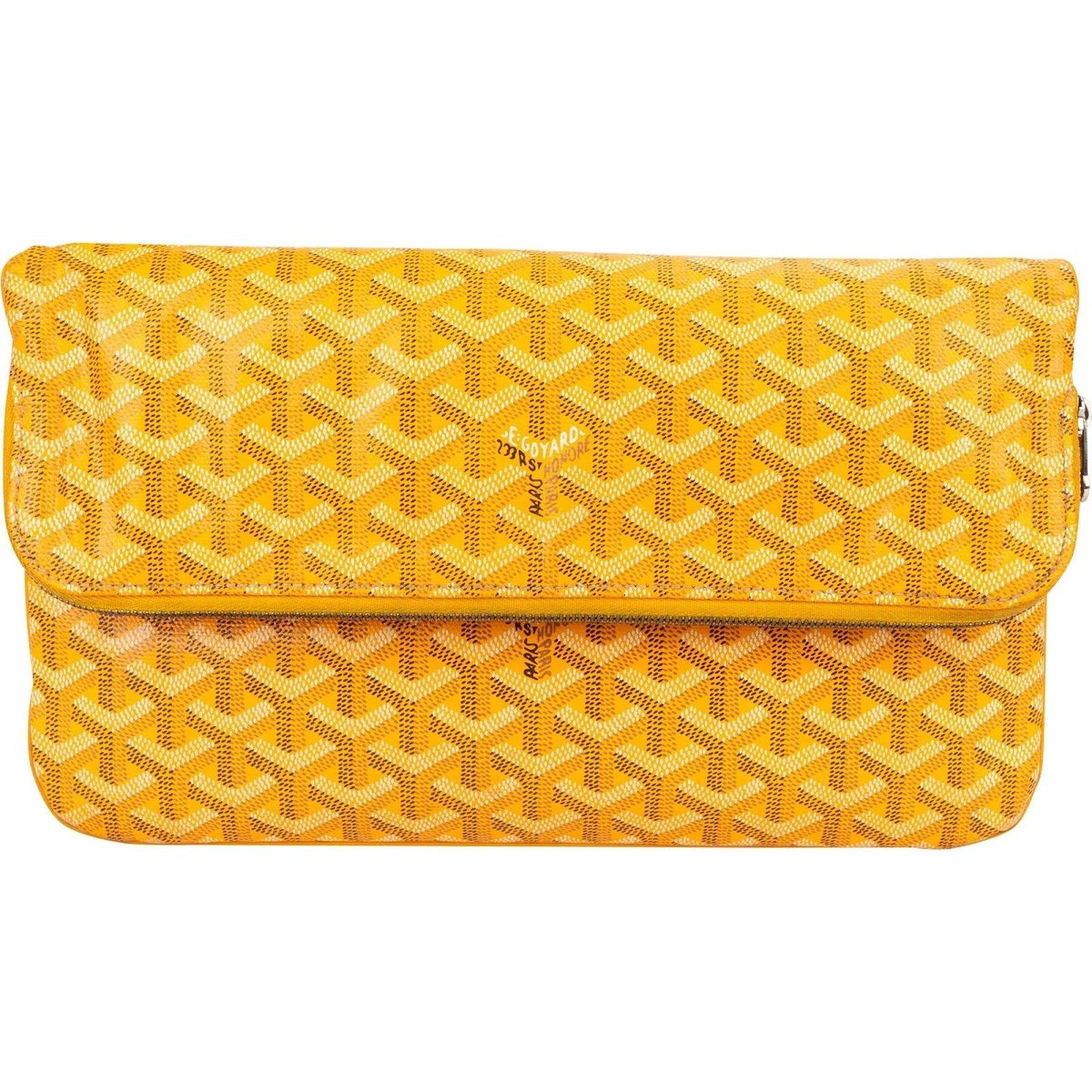 Sainte-Marie leather clutch bag