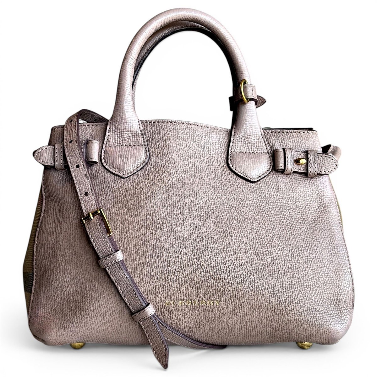 The Banner leather satchel