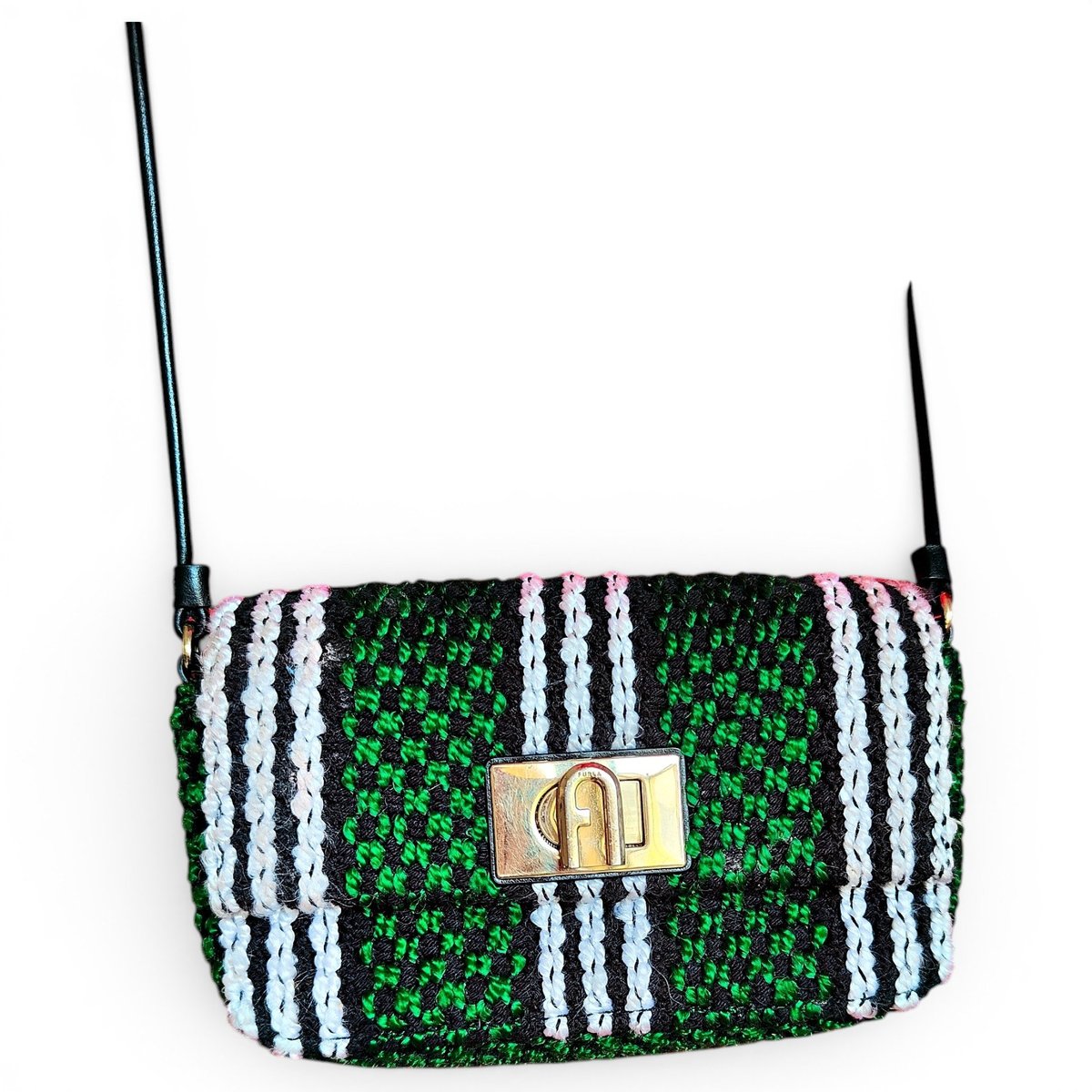Metropolis tweed crossbody bag
