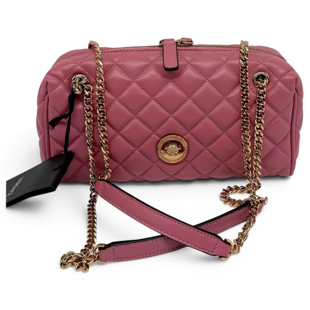 La Medusa leather handbag