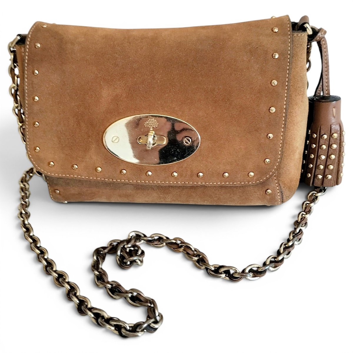 Lily leather handbag