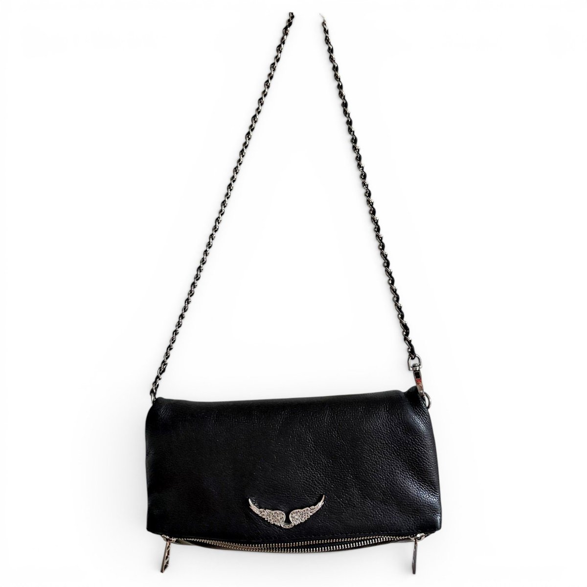 Rock leather handbag