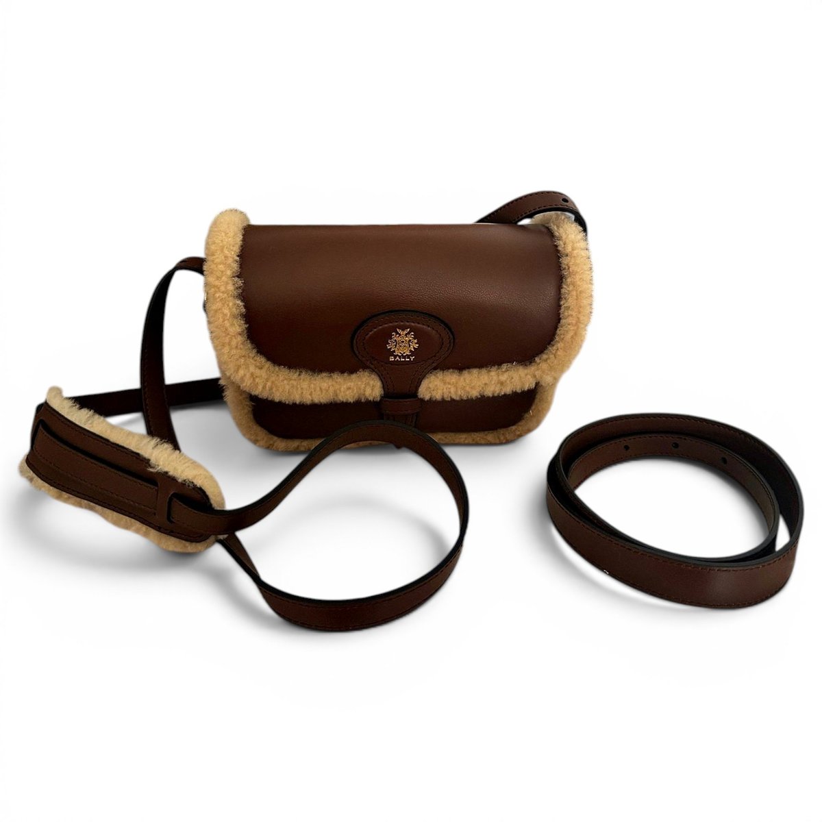 Leather crossbody bag