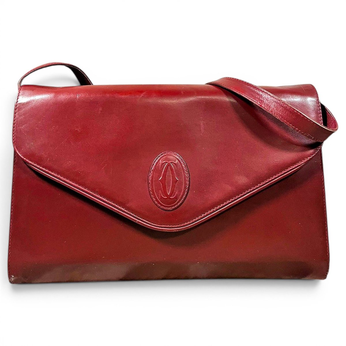 Leather crossbody bag