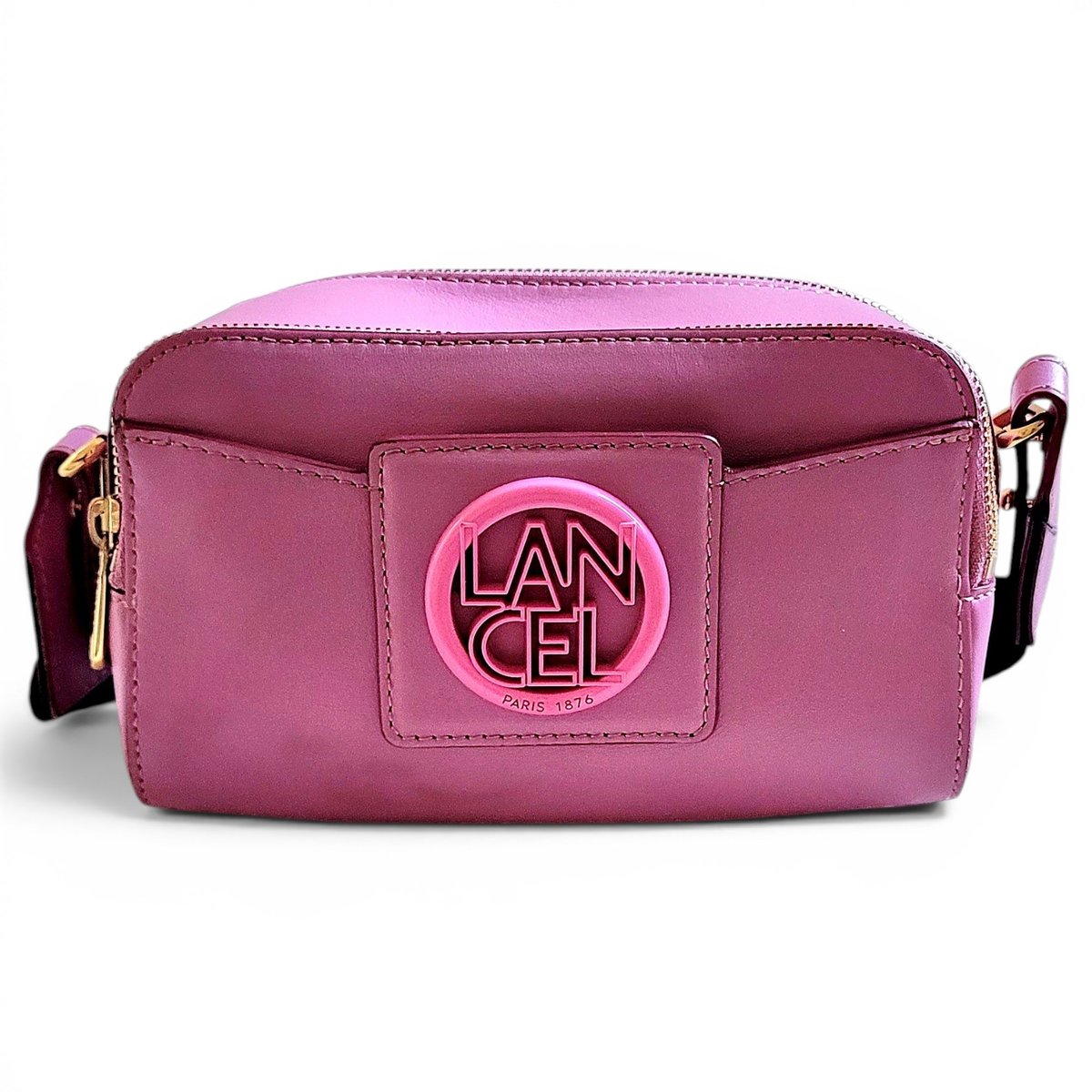 Leather crossbody bag