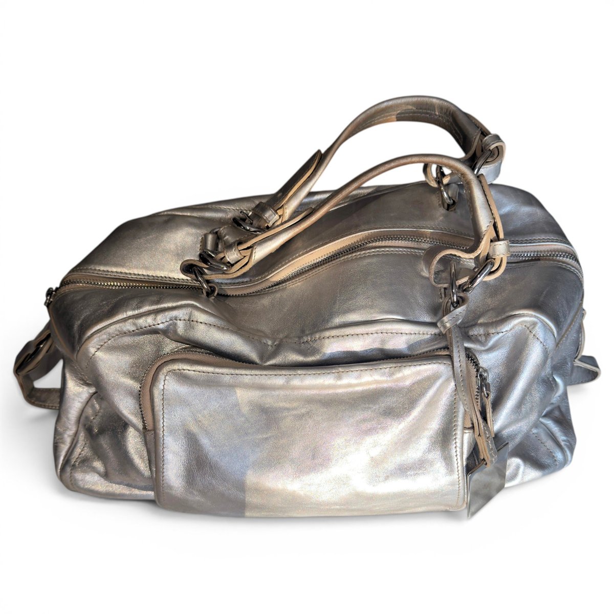 Leather handbag